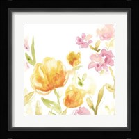 Floral Song I Framed Print