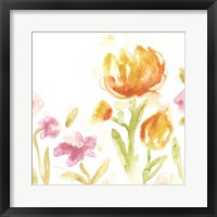 Floral Song II Framed Print
