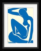 Blue Nude I Fine Art Print