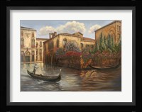 Gondola I Framed Print
