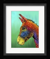 Spotted Donkey 1 Fine Art Print