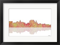 Augusta Maine Skyline 1 Fine Art Print