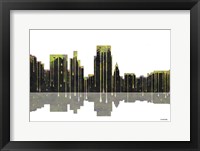 Boise Idaho Skyline BW 1 Fine Art Print