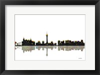 Las Vegas Nevada Skyline BW 1 Fine Art Print