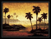 Sunset Palms II Fine Art Print