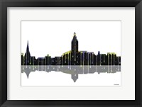 Annapolis Maryland Skyline BW 1 Fine Art Print