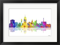 Lansing Michigan Skyline 1 Fine Art Print