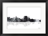 Augusta Maine Skyline BG 1 Fine Art Print
