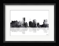 Miami Florida Skyline BG 1 Fine Art Print
