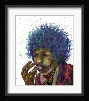 Jimi Hendrix I Framed Print
