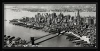 Manhattan & Brooklyn Bridge Fine Art Print