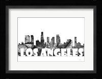 Los Angeles California Skyline BG 2 Fine Art Print