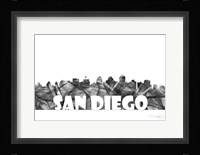 San Diego California Skyline BG 2 Fine Art Print