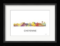 Cheyenne Wyoming Skyline Fine Art Print