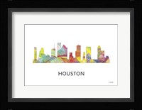 Houston Texas Skyline Fine Art Print