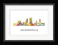 Jacksonville Florida Skyline Fine Art Print
