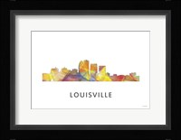 Louisville Kentucky Skyline Fine Art Print