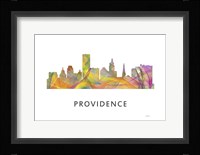 Providence Rhode Island Skyline Fine Art Print