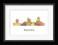 Raleigh North Carolina Skyline Fine Art Print