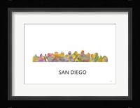 San Diego California Skyline Fine Art Print