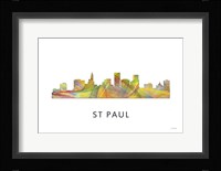 St Paul Minnesota Skyline Fine Art Print