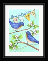 Home Blue Birds Fine Art Print