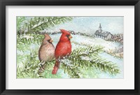 Cardinal Winter Fine Art Print
