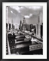 On the Chicago River, c.1930 Fine Art Print