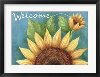 Big Sunflower Welcome Fine Art Print