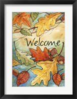 Welcome Leaves Fine Art Print