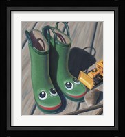 Apple Frog Boots Fine Art Print