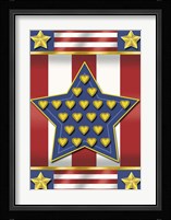 July 4th II Framed Print