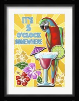 Five O'clock 1 Framed Print
