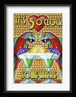 Five O'clock 2 Framed Print