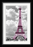 Paris Pink Framed Print