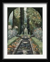 Fountain Reflections Fine Art Print