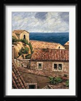 Coastal Village II Fine Art Print