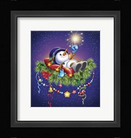 Resting Snowman Fine Art Print