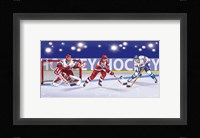 Hockey Framed Print