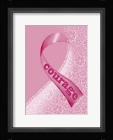 Pink Courage II Framed Print