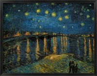 Starry Night over the Rhone, c.1888 Fine Art Print