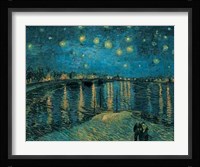 Starlight Over the Rhone, c.1888 Fine Art Print