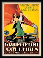 Grafofoni Columbia 1920 Fine Art Print