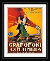Grafofoni Columbia 1920 Fine Art Print