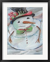 Snowman Fine Art Print