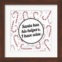 Santa's Helpers - Wine Fine Art Print