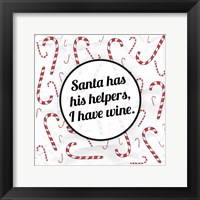 Santa's Helpers - Wine Fine Art Print
