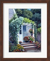 Gray House Arbor Fine Art Print