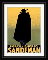 Porto & Sherry Sandeman 1931 Framed Print