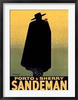 Porto & Sherry Sandeman 1931 Framed Print